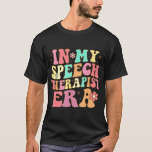 Retro In Meiner Zeit Als Sprachtherapeut Slp Thera T-Shirt