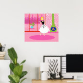 Retro In the Pink Poster (Heimbüro)