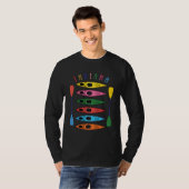 Retro Indiana Kayaking T-Shirt (Vorne ganz)