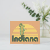 Retro Indiana Postkarte (Stehend Vorderseite)