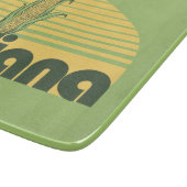 Retro Indiana Schneidebrett (Ecke)