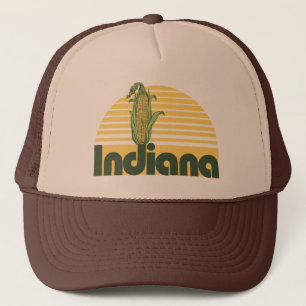 Retro Indiana Truckerkappe