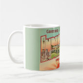 Retro Indianapolis Gruß Kaffeetasse (Links)