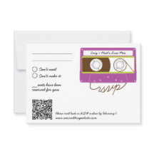 Retro Indie Mixtape Wedding Lila und Limon