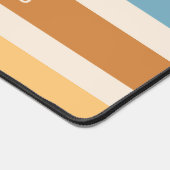 Retro Individuelle Name Text Slogan Office oder Pe Schreibtischunterlage (Ecke)