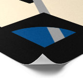 Retro Industrial Deko Geometric Art (Ecke)