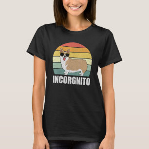 Retro Inkognito Corgi Vintage Corgi T-Shirt