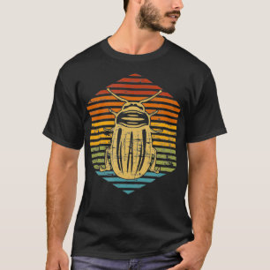 Retro Insect Lover Entomology Beetle Bug T-Shirt
