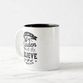 Retro Inspiration Gartengärtner und Bauer Zweifarbige Tasse (Vorderseite Links)