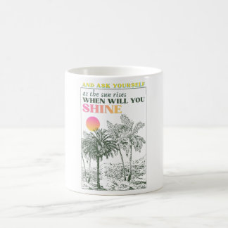 retro inspirierendes Selbstfürsorge-Zitat Kaffeetasse