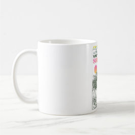 retro inspirierendes Selbstfürsorge-Zitat Kaffeetasse