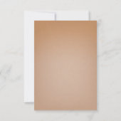 Retro Inspiriert Island Beach Hochzeit Save the Da Date (Rückseite)