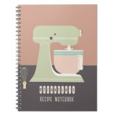 Retro-inspiriert personalisiertes Notebook für Zuh Notizblock (Vorderseite)