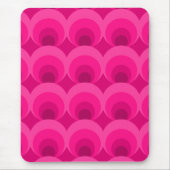 Retro Inspiriert rosa Mousepad (Vorne)