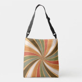 Retro Inspiriert Spinnrad Tragetaschen Mit Langen Trägern (Rückseite)