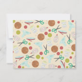 Retro-Inspirierte Party Einladung (Rückseite)