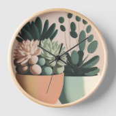 Retro-inspirierte Uhr (Vorderseite)