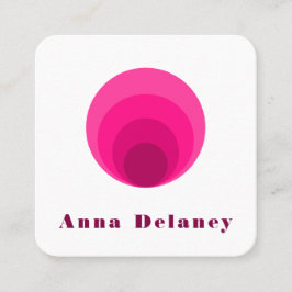 Retro-Inspirierte Visitenkarte