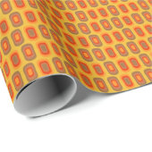 Retro-Inspiriertes Muster Geschenkpapier (Rolleneckpunkt)