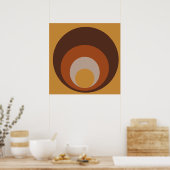 Retro-Inspiriertes Poster (Küche)