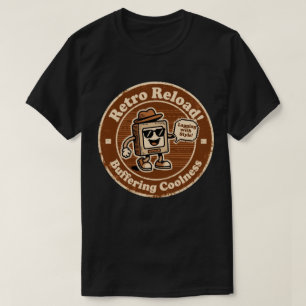 Retro Internet Kultur "Mit Stil Verzögern" Geschen T-Shirt