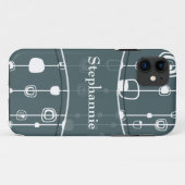 Retro iPhone 5 - Mate Barely There™ Case (Rückseite (Horizontal))