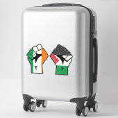 Retro Ireland Palestina Solidarity Fist Revolution Aufkleber (Koffer)
