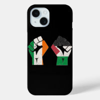 Retro Ireland Palestina Solidarity Fist Revolution