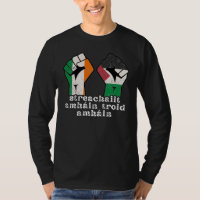 Retro Ireland Palestina Solidarity Fist Revolution