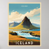 Retro Island Adventure Poster (Vorne)
