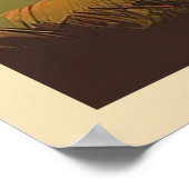 Retro Island Adventure Poster (Ecke)