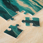 Retro Isle Royale Nationalpark Poster Puzzle (Seite)