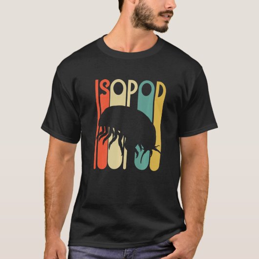 Retro Isopod Cool Vintage Isopods T-Shirt (Vorderseite)