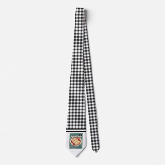 Retro Itailian Necktie Krawatte (Vorderseite)