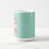 Retro Italian Ice Cream Cones Kaffeetasse (Mittel)