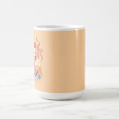 Retro italienische Eiswaffeln Kaffeetasse (Mittel)