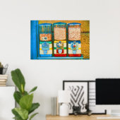 Retro italienische Nut Vending Machines der 50er J Poster (Heimbüro)