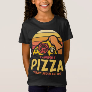 Retro Italienische Pizza Fast Food Pizzaholische F T-Shirt