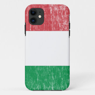 Retro italienischer Flagge iPhone 5 Fall iPhone 11 Hülle