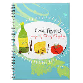 Retro italienisches notizblock