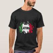 Retro Italy City Latina T-Shirt (Vorderseite)