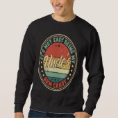 Retro It's Not Easy Being My Uncles Arm Candy Sweatshirt (Vorderseite)