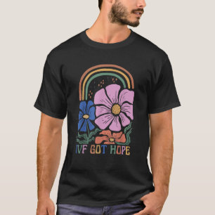 Retro IVF Got Hoffnung Inspiration IVF Mama Fertil T-Shirt