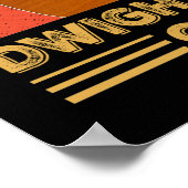 Retro Ja, ich bin alt, aber ich sah Dwight Yoakam Poster (Ecke)