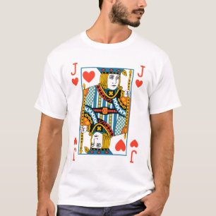 Retro-Jack der Herzen T-Shirt