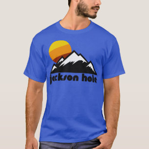 Retro Jackson Hole Tourist Souvenir Reisedesign T-Shirt