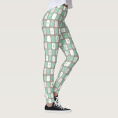Retro Jade Sternenexplosion Leggings (Rechts)