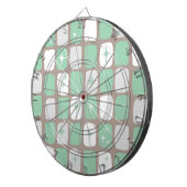 Retro Jade Sternexplosionen Dart Board Dartscheibe (Vorderseite rechts)