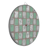 Retro Jade Sternexplosionen Dart Board Dartscheibe (Vorderseite Links)