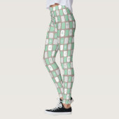 Retro Jade Sternexplosionen Leggings (Links)
